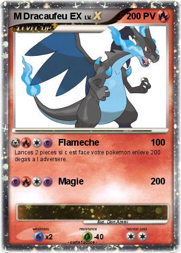 Pokemon M Dracaufeu EX