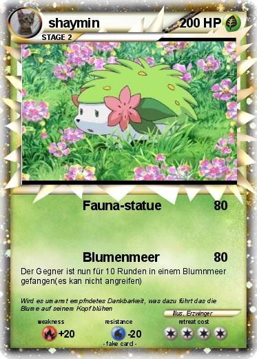 Pokemon shaymin