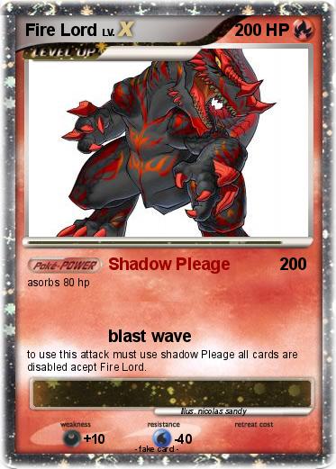Pokemon Fire Lord