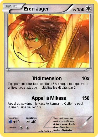 Pokemon Eren Jäger
