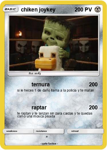 Pokemon chiken joykey