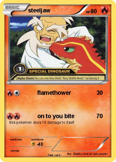 Pokemon steeljaw