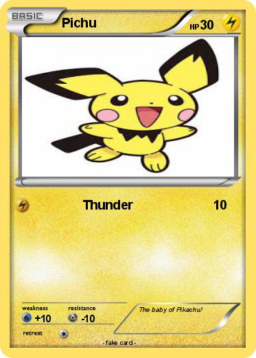 Pokemon Pichu