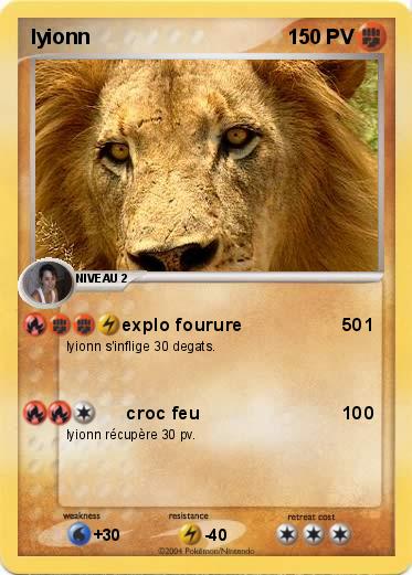 Pokemon lyionn