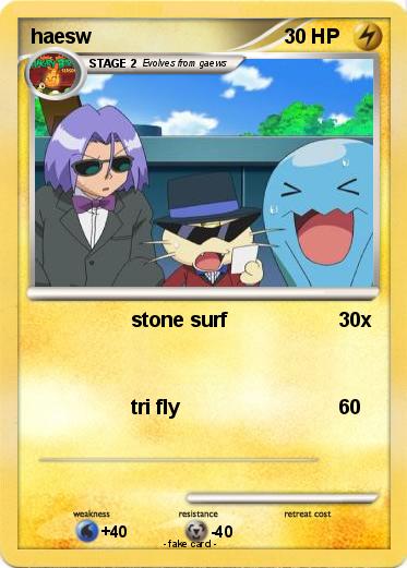 Pokemon haesw