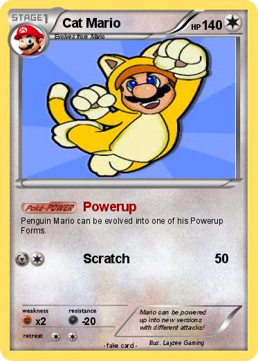 Pokemon Cat Mario