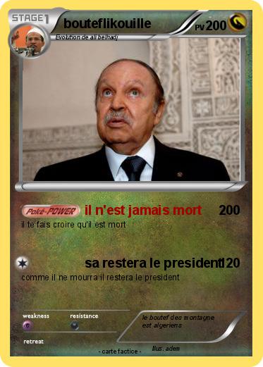 Pokemon bouteflikouille