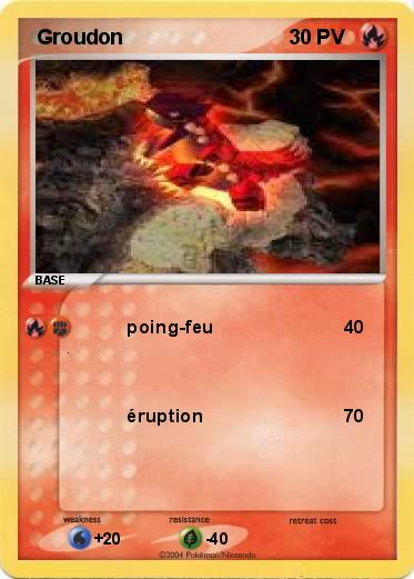 Pokemon  Groudon