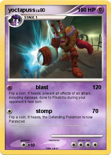 Pokemon yoctapuss