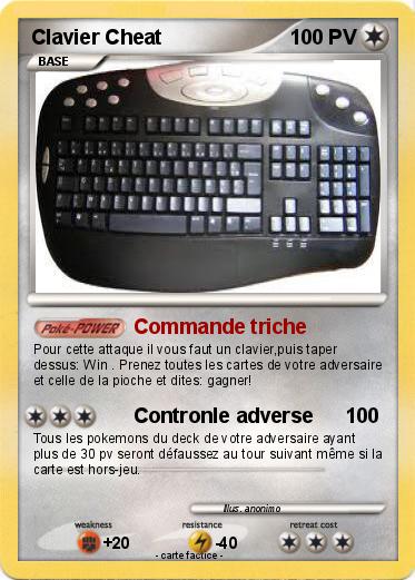 Pokemon Clavier Cheat