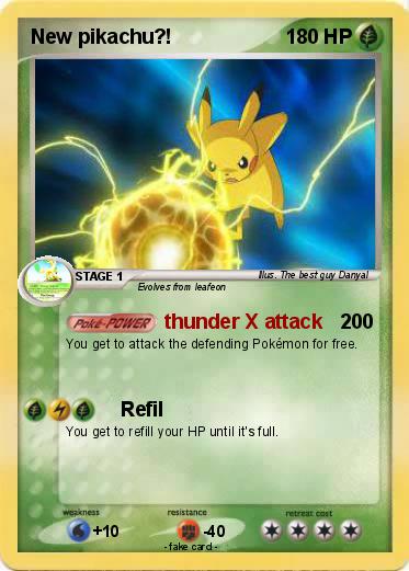 Pokemon New pikachu?!