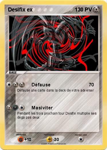 Pokemon Desifix ex