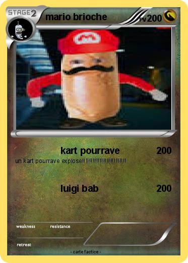 Pokemon mario brioche