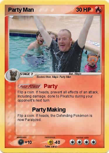 Pokemon Party Man