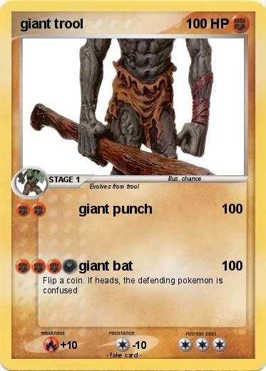 Pokemon giant trool