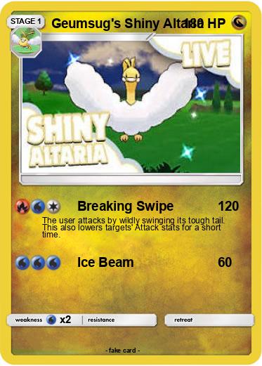 Pokemon Geumsug's Shiny Altaria