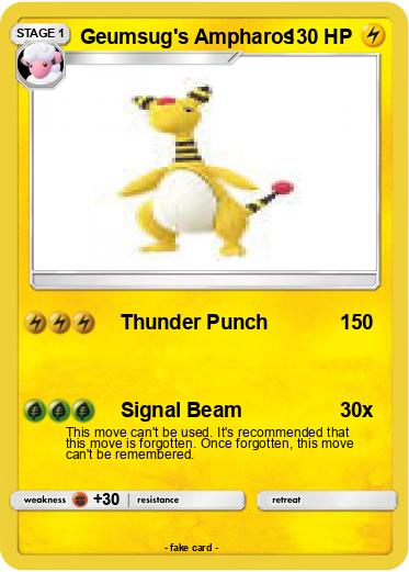 Pokemon Geumsug's Ampharos