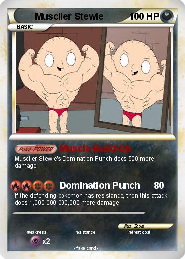 Pokemon Musclier Stewie