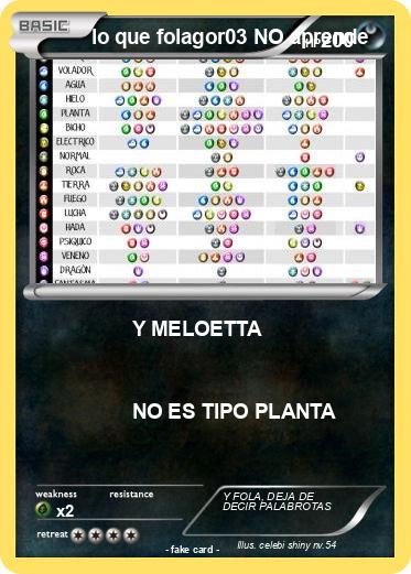 Pokemon lo que folagor03 NO aprende