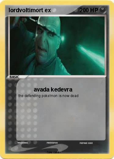 Pokemon lordvoltimort ex