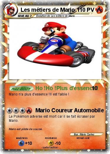 Pokemon Les métiers de Mario