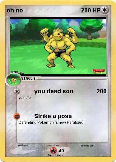 Pokemon oh no