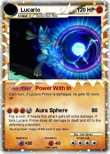 Pokemon Lucario