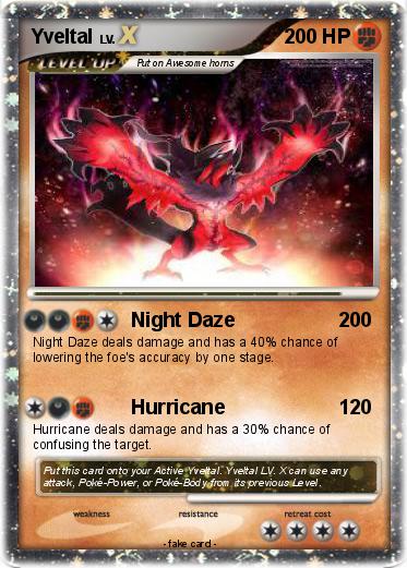 Pokemon Yveltal