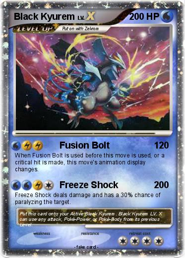 Pokemon Black Kyurem
