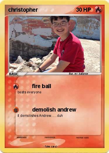 Pokemon christopher