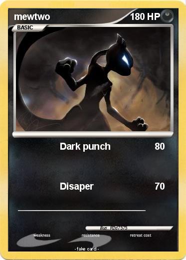 Pokemon mewtwo