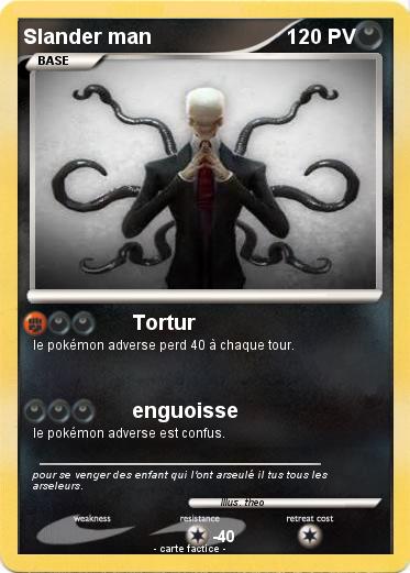 Pokemon Slander man