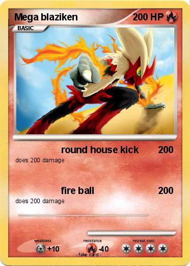 Pokemon Mega blaziken