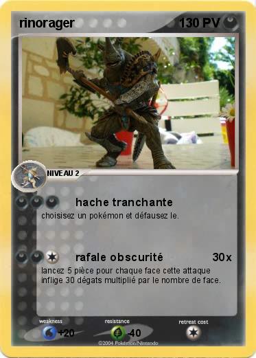 Pokemon rinorager
