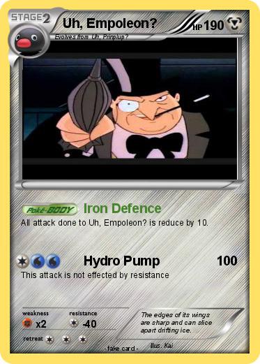 Pokemon Uh, Empoleon?