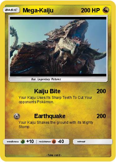 Pokemon Mega-Kaiju