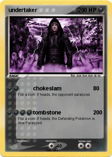 Pokemon undertaker