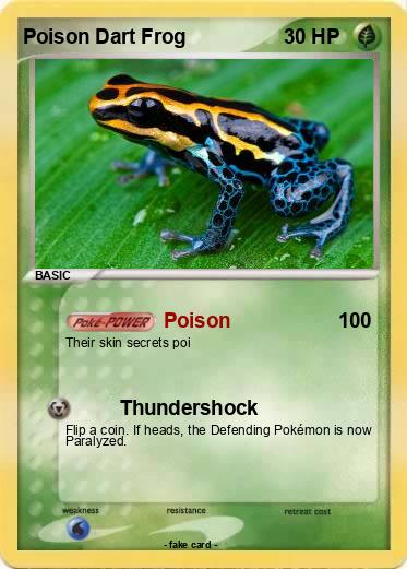Pokemon Poison Dart Frog