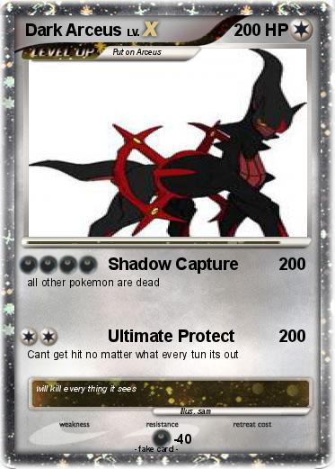 Pokemon Dark Arceus