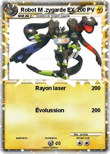 Pokemon Robot M .zygarde EX