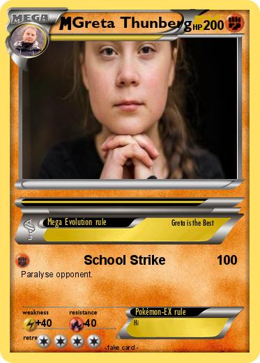 Pokemon Greta Thunberg
