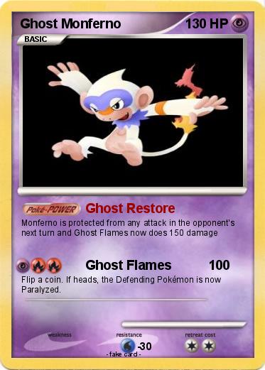 Pokemon Ghost Monferno