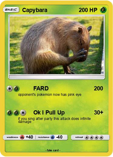 Pokemon Capybara