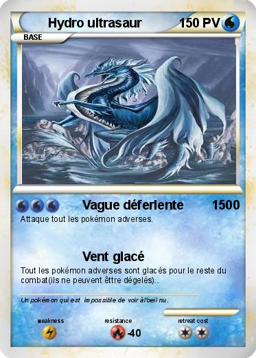 Pokemon Hydro ultrasaur