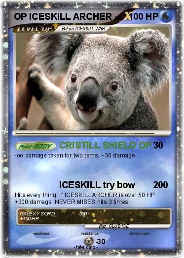 Pokemon OP ICESKILL ARCHER