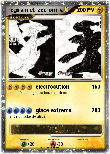 Pokemon regiram et  zecrom