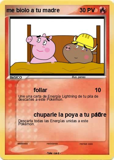 Pokemon me biolo a tu madre