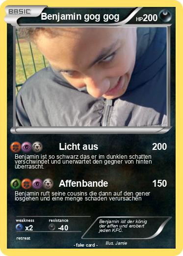 Pokemon Benjamin gog gog