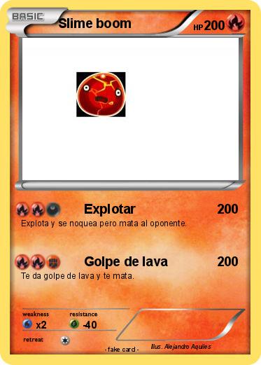 Pokemon Slime boom