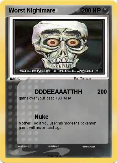 Pokemon Worst Nightmare